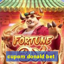 cupom donald bet